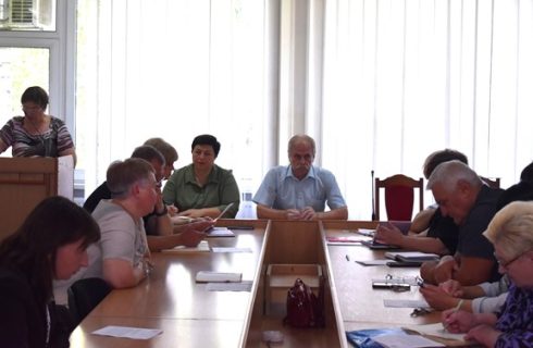 ВІННИЧЧИНА. На засіданні Президії  Федерації профспілок області виступила Тетяна Побережна